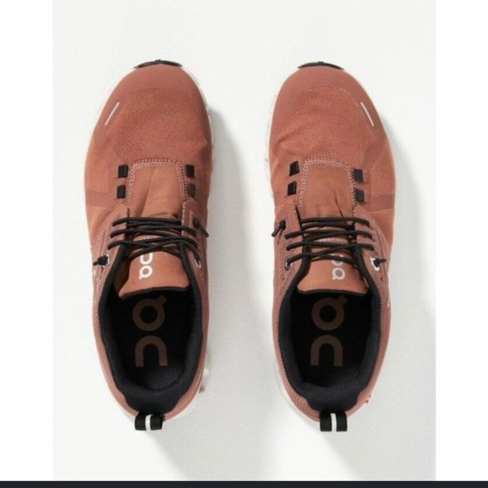 On Running Women's Rust Athletic Sneakers with Black Accents